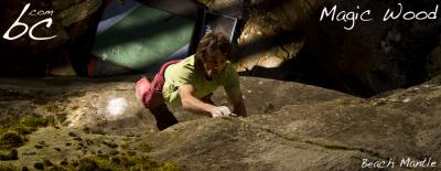 Thomas in "Beach Mantle"